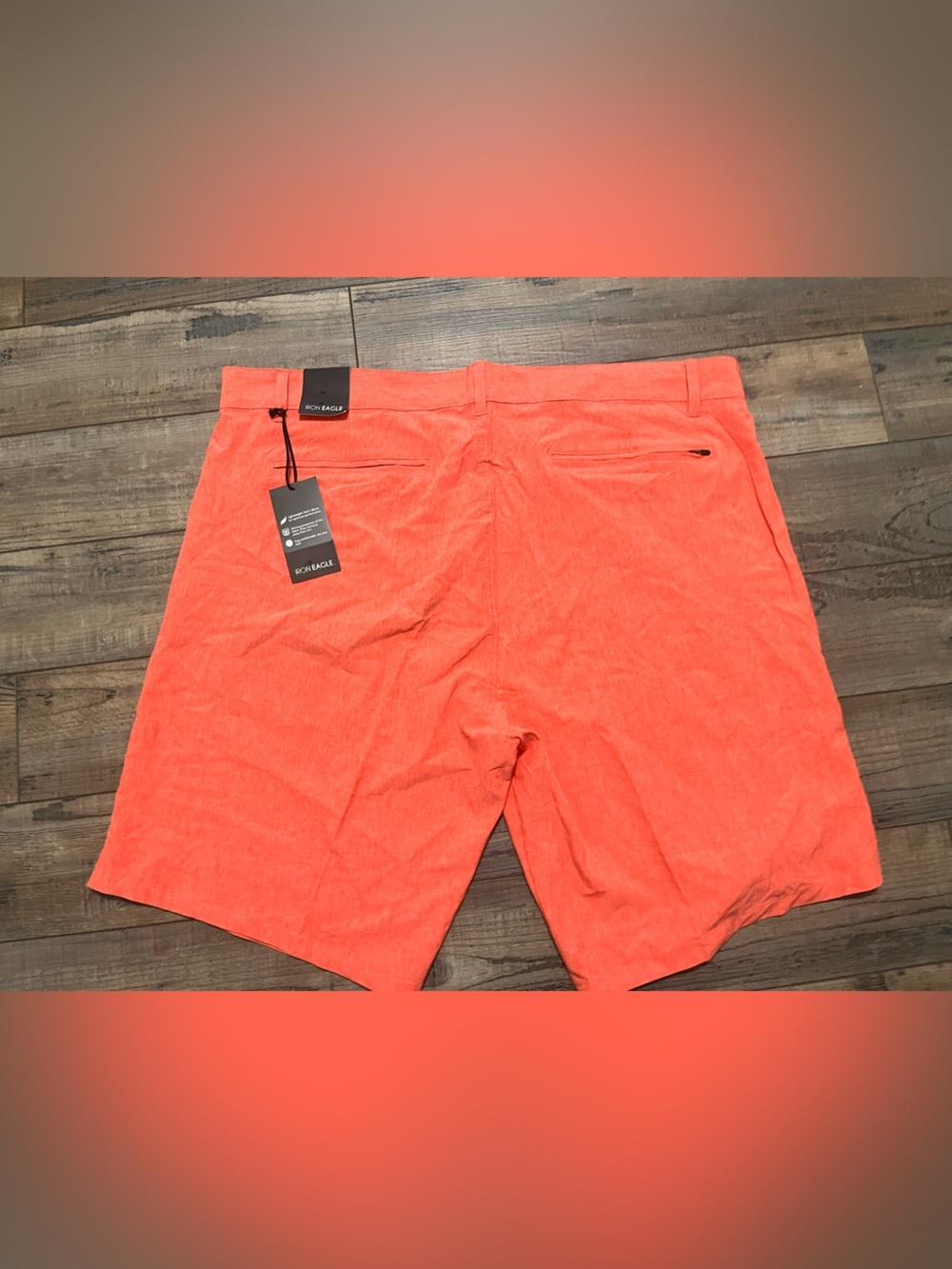 Men's Coral Performance Shorts - Picture 4 of 4